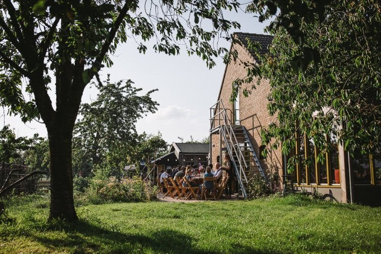 Buitenkook locatie De Warmoes café